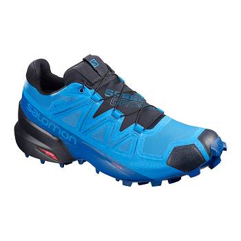 Salomon SPEEDCROSS 5 GORE TEX - Modre Trailová Bežecká Obuv Panske, S0037SK